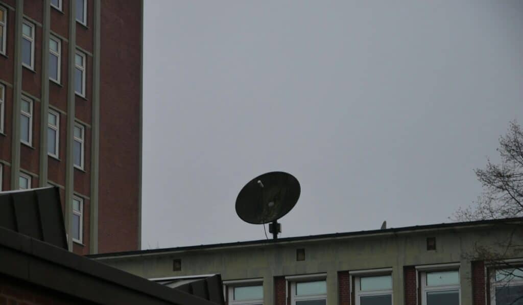 Satellite dish removal in Marlow